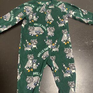Raccoon Onesie 18-24 Months